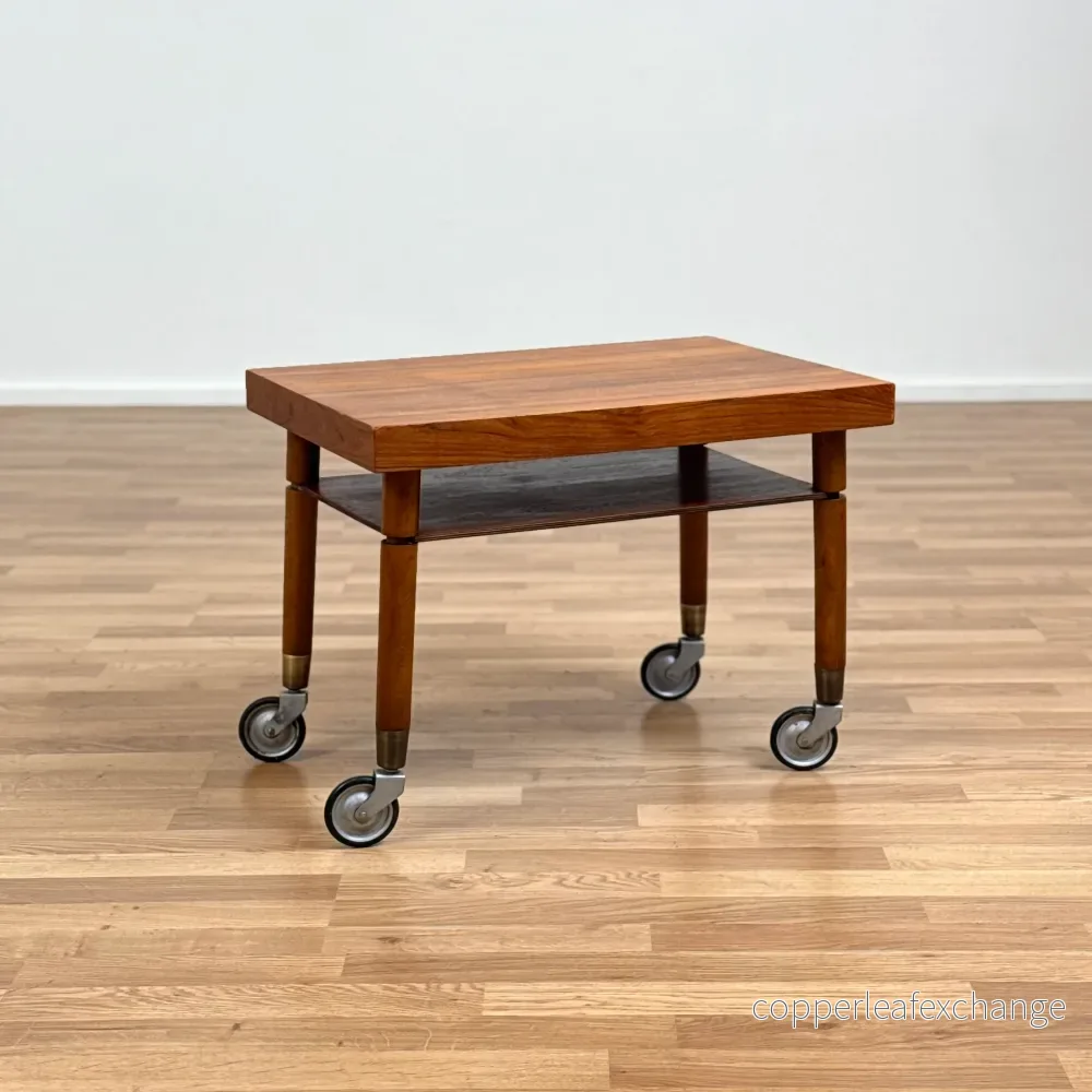 Dansk sidobord / vagn i teak