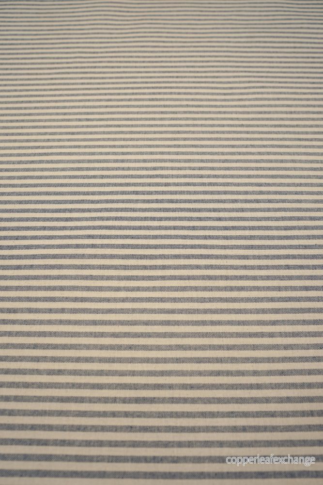 Patterned - Curtain - Furnishing - 280 cm wide - Striped - Blue, natural - Marino - Fg.8 - Bild 3