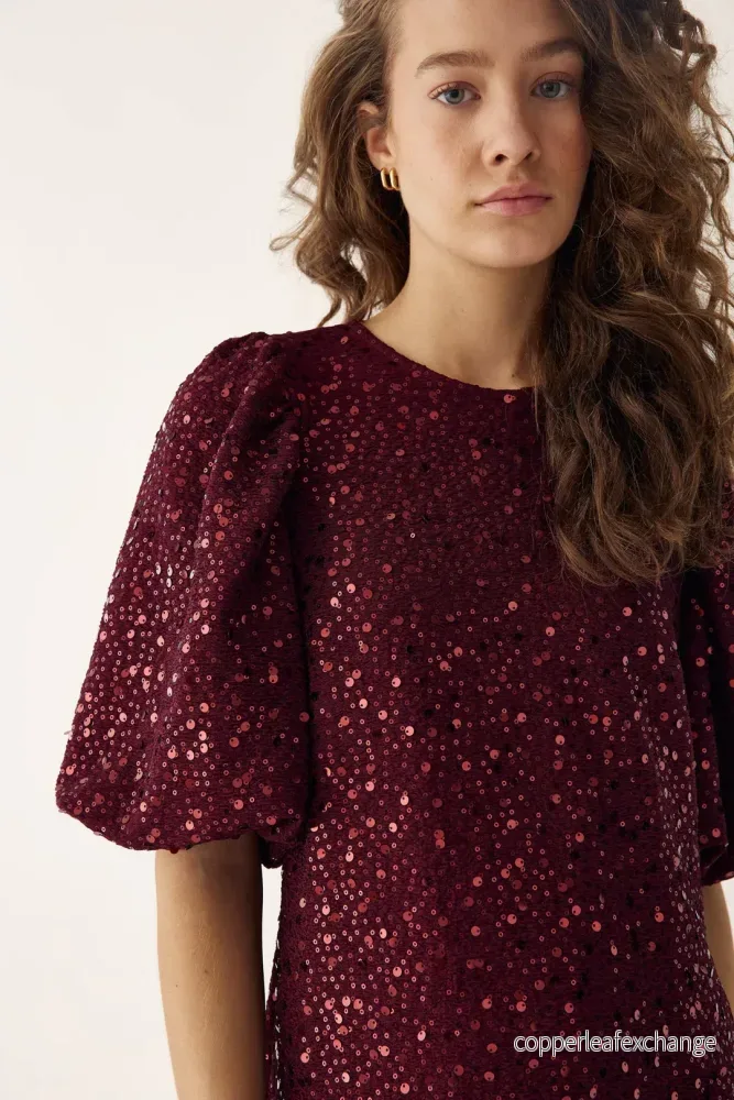 Pastis Short Dress Red - Bild 2