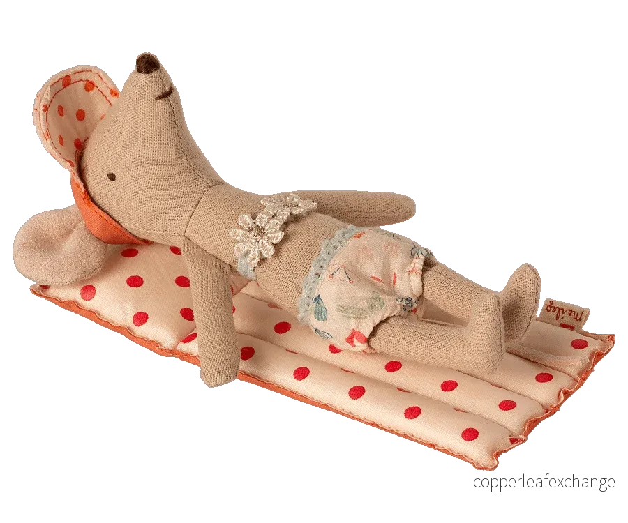 Maileg – Luftmadrass med röda prickar till möss - Bild 3