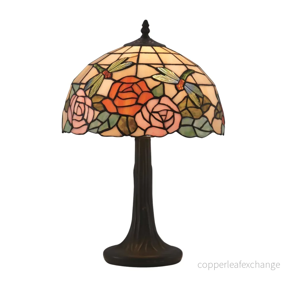 ROSOR Tiffany Bordlampa. H:45cm