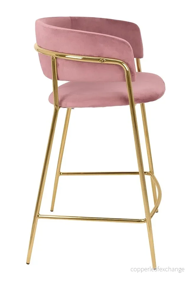 Barstol - DELTA 65, rosa - Bild 2