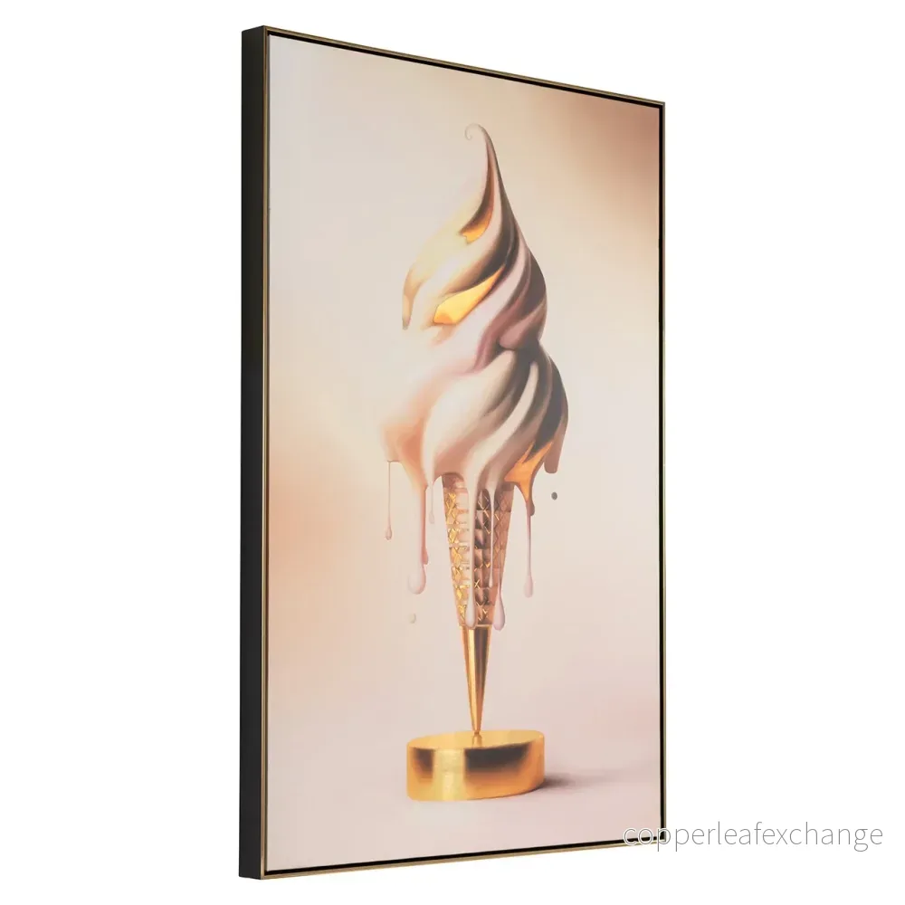 Tavla Icecream (Guld) - Bild 2