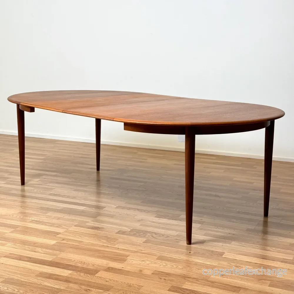 Rund matbord i teak av Skovmand & Andersen, 1950-60-tal, Danmark - Bild 2