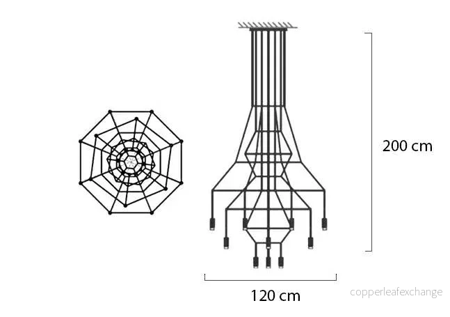 Taklampa - FLUSSO 20, svart - Bild 2