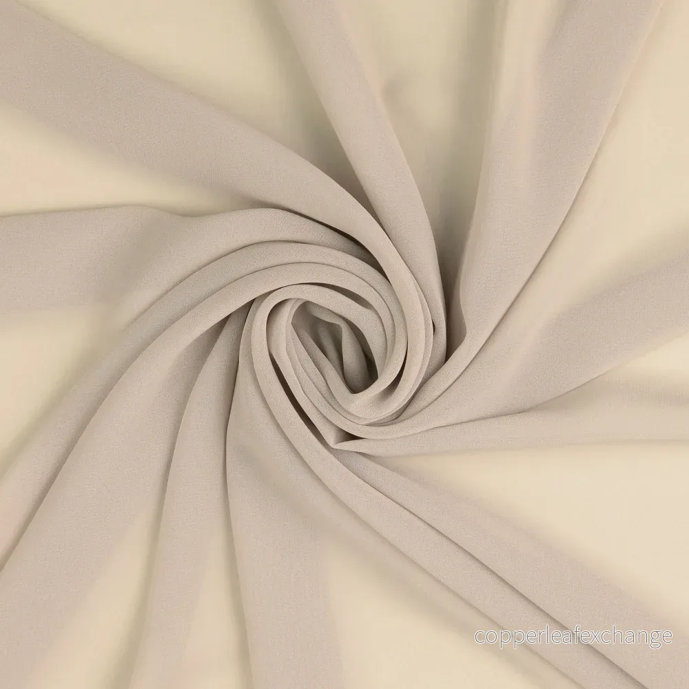 Chiffon – Polyester – Matt – Light gray – 3002 Chiffon – Polyester – Matt – Light gray – 3002