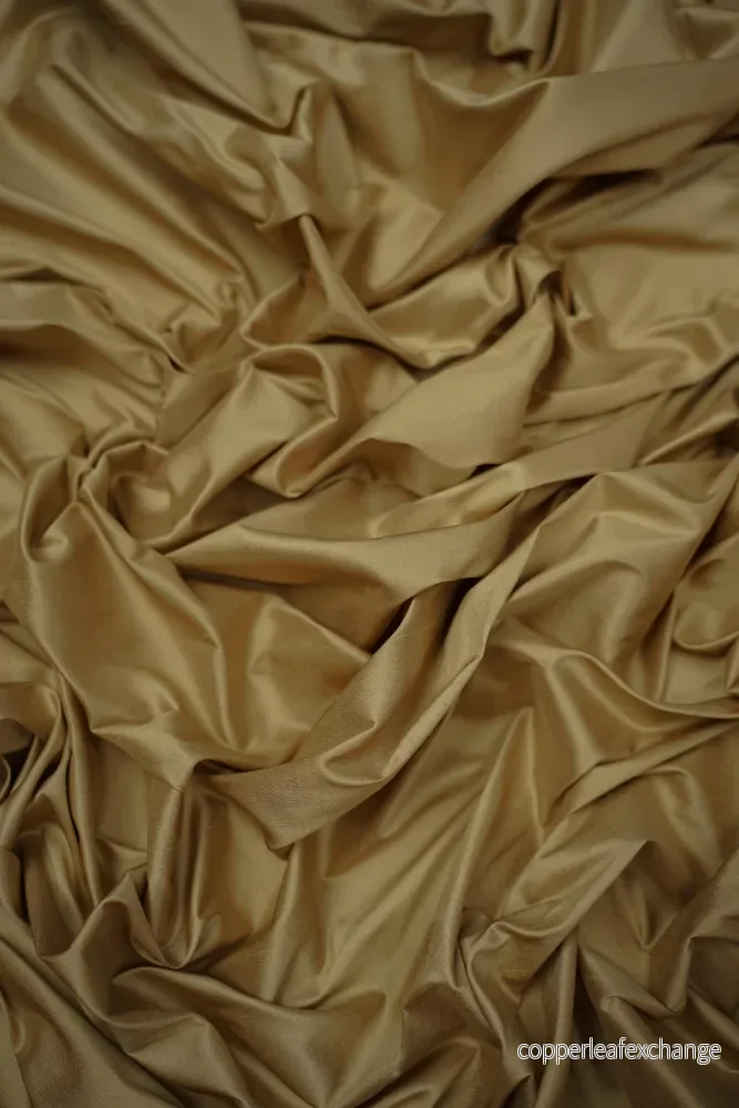 Deadstock - Thai Silk - Cold Gold - DST6
