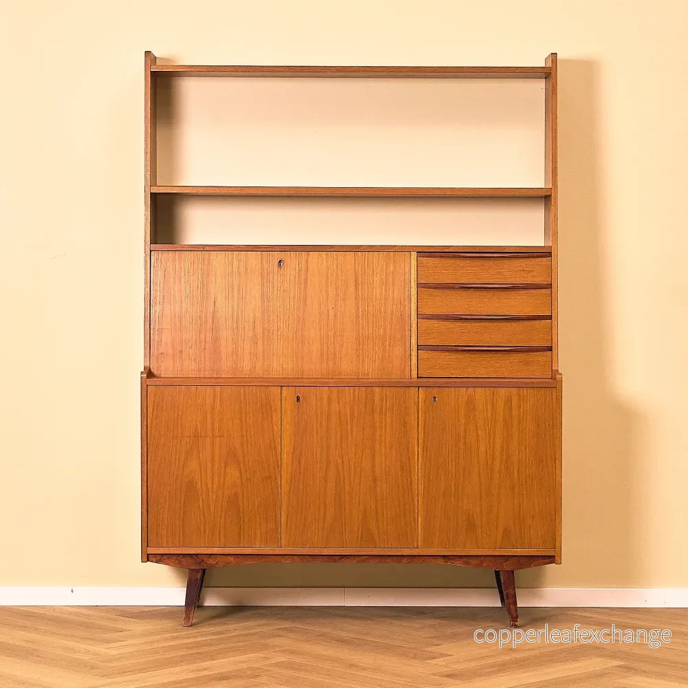 Swedish bookshelf in teak Swedish bookshelf in teak