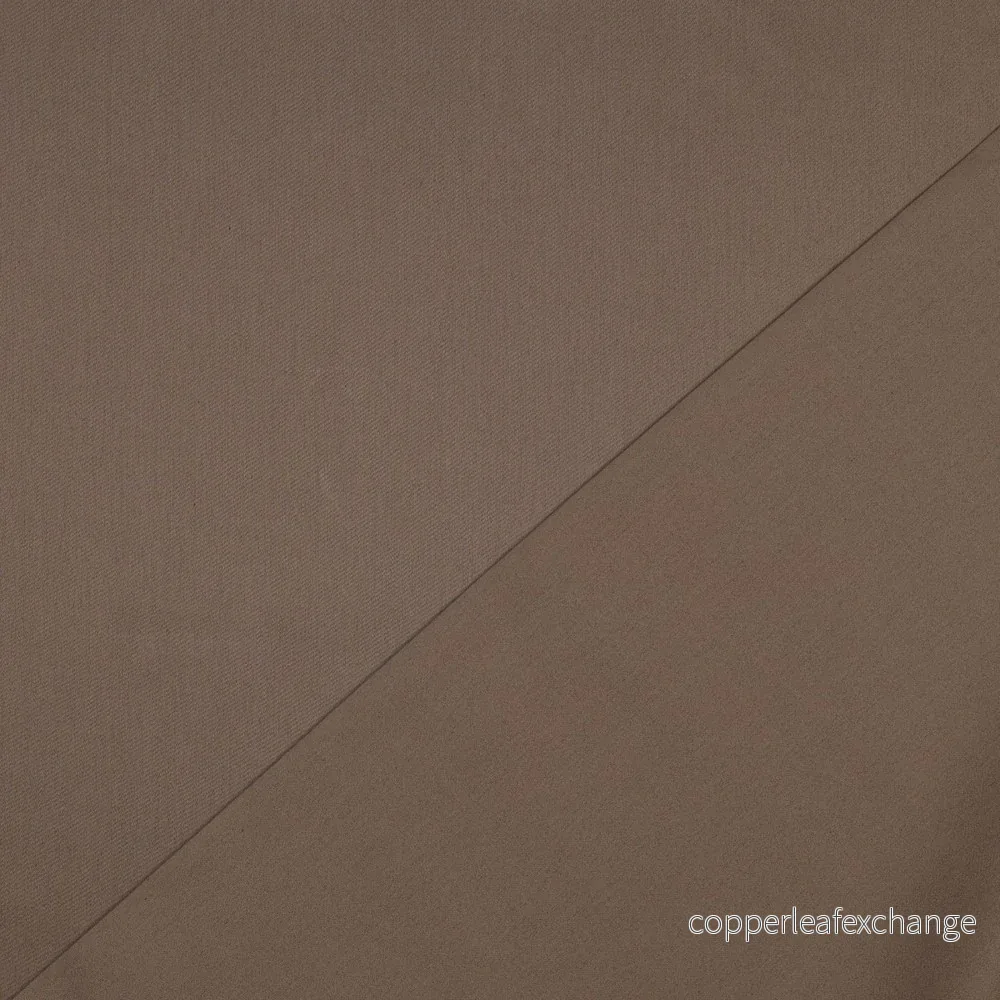 Cotton satin - Fine Luster, Soft - Toffee - 006 - Bild 3