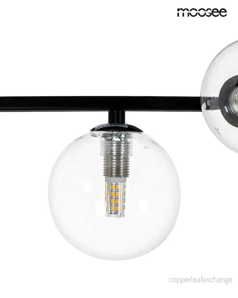 Taklampa MOOSEE - ALURE LINE TWIN 90, svart - Bild 2