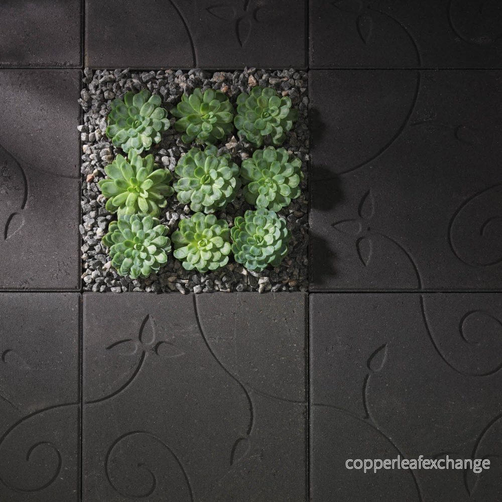 Kaprifol Antracit 350x350x50