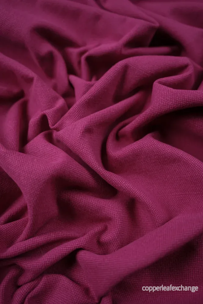 Upholstery fabric – Colin – Plain – Linen, Cotton – MD 29 000 – Cerise – fg24 Upholstery fabric – Colin – Plain – Linen, Cotton – MD 29 000 – Cerise – fg24