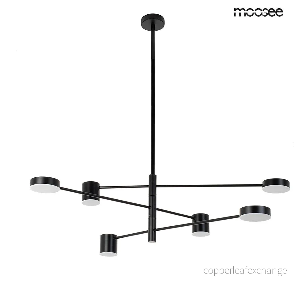 Taklampa MOOSEE - PIAZETTA, svart - Bild 2