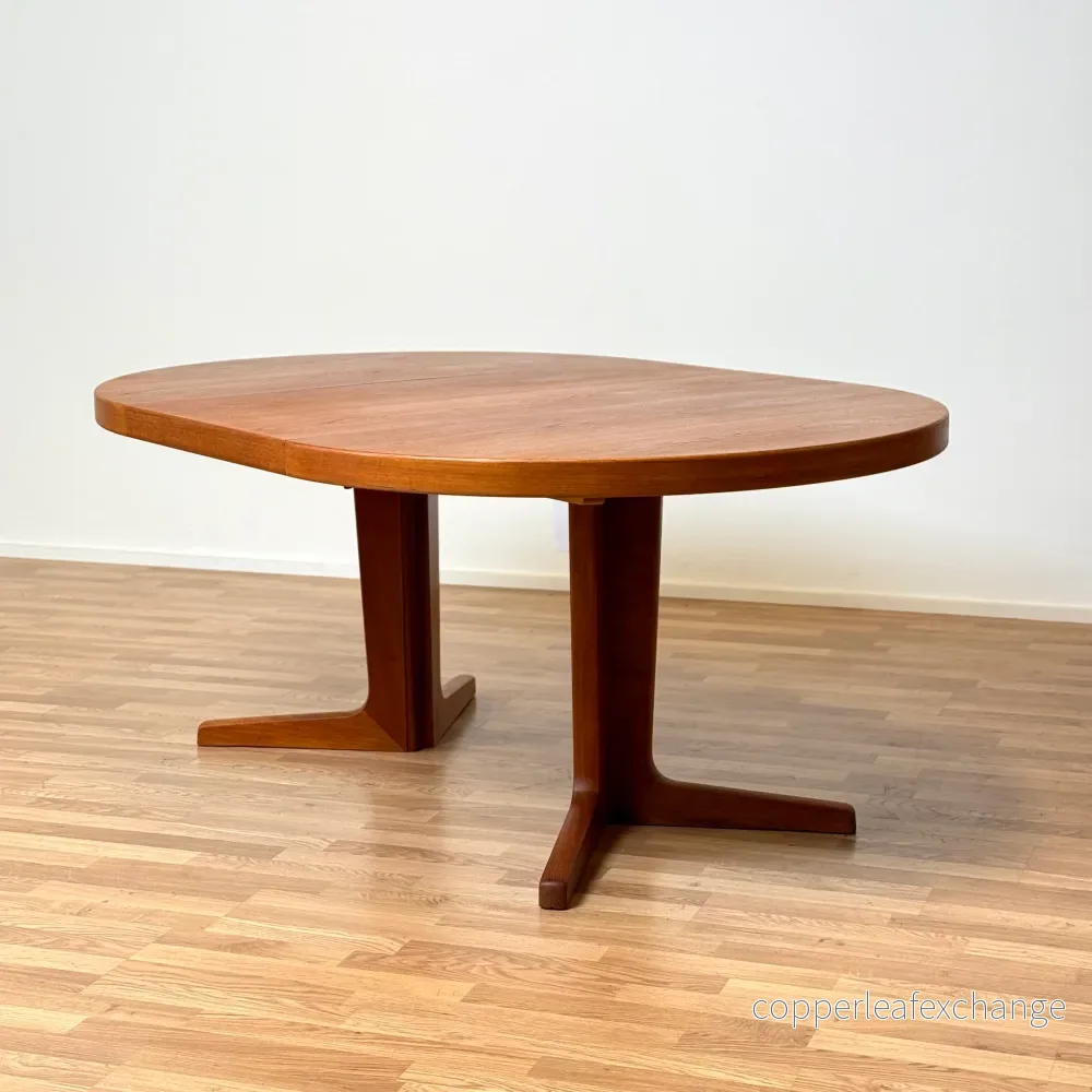 Rund matbord i teak av Kai Kristiansen, 1950-60-tal, Danmark - Bild 2
