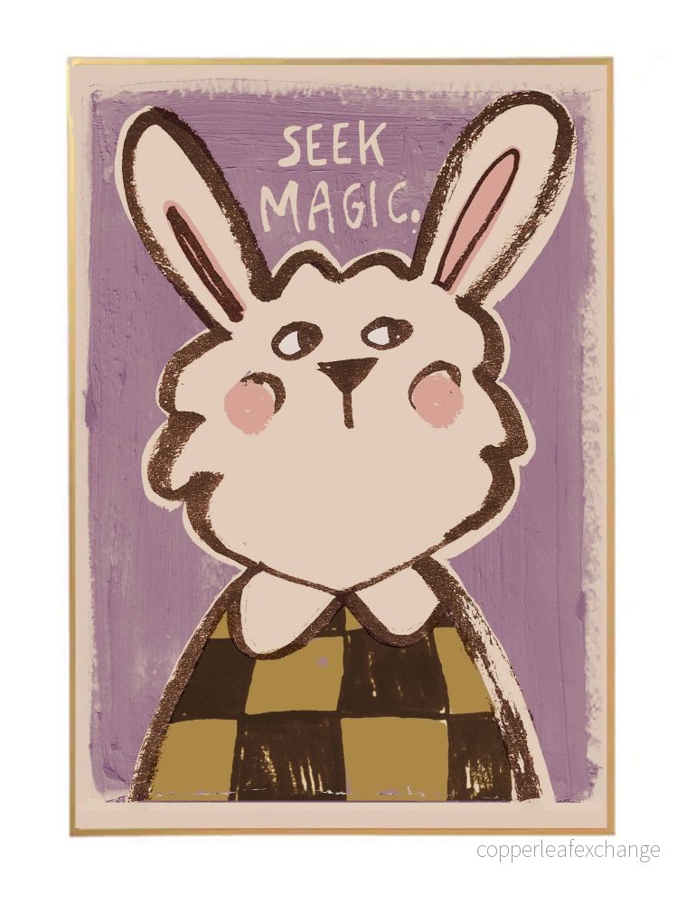 Barnposter Seek Magic 50 × 70 cm