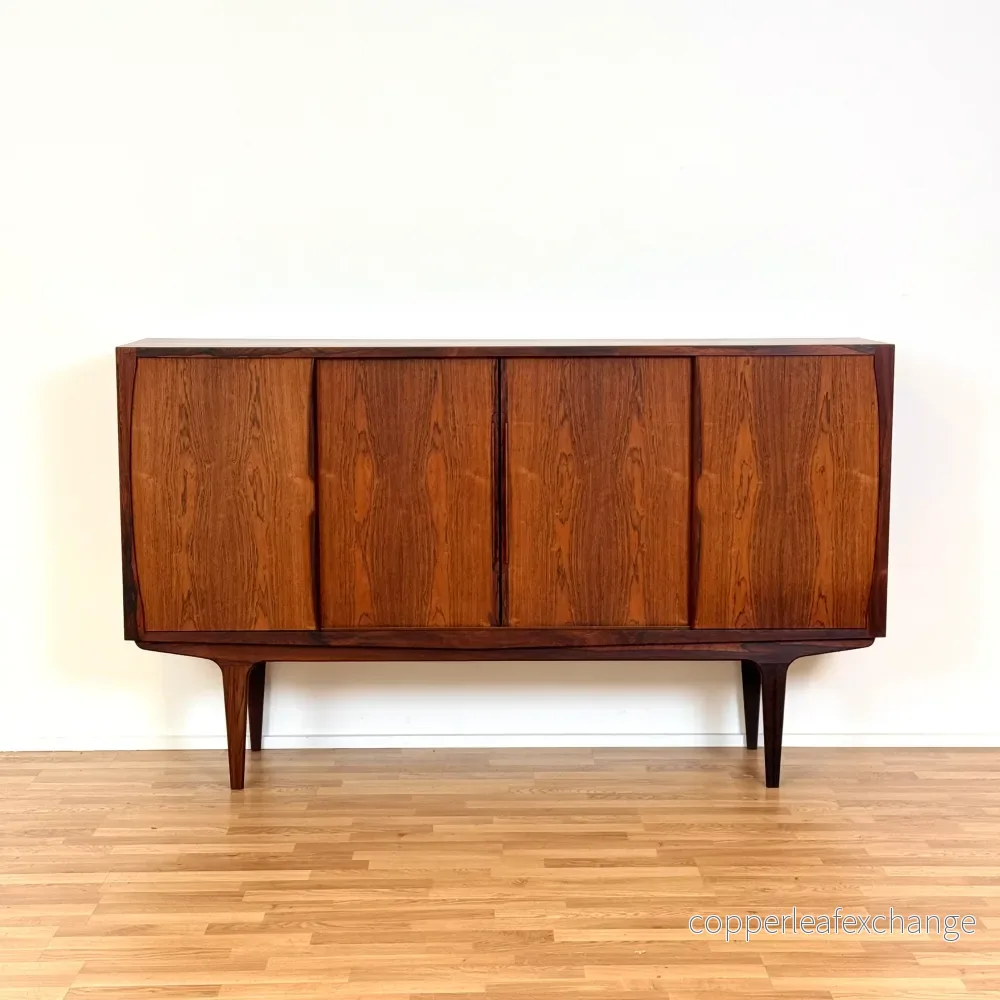 Highboard i Santos Rosewood av Vantinge Mobelindustri, 1960-tal, Danmark