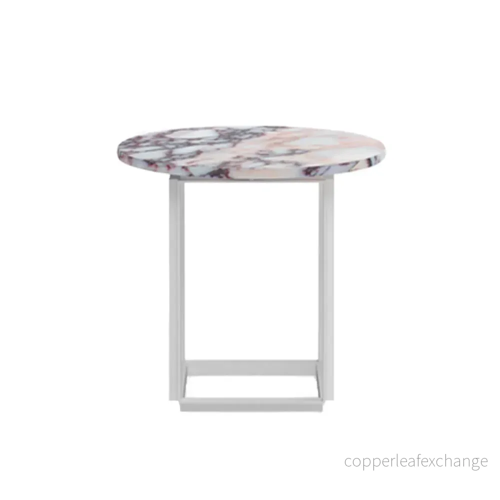 Sidobord Florence, White Viola Marmor Sidobord Florence, White Viola Marmor