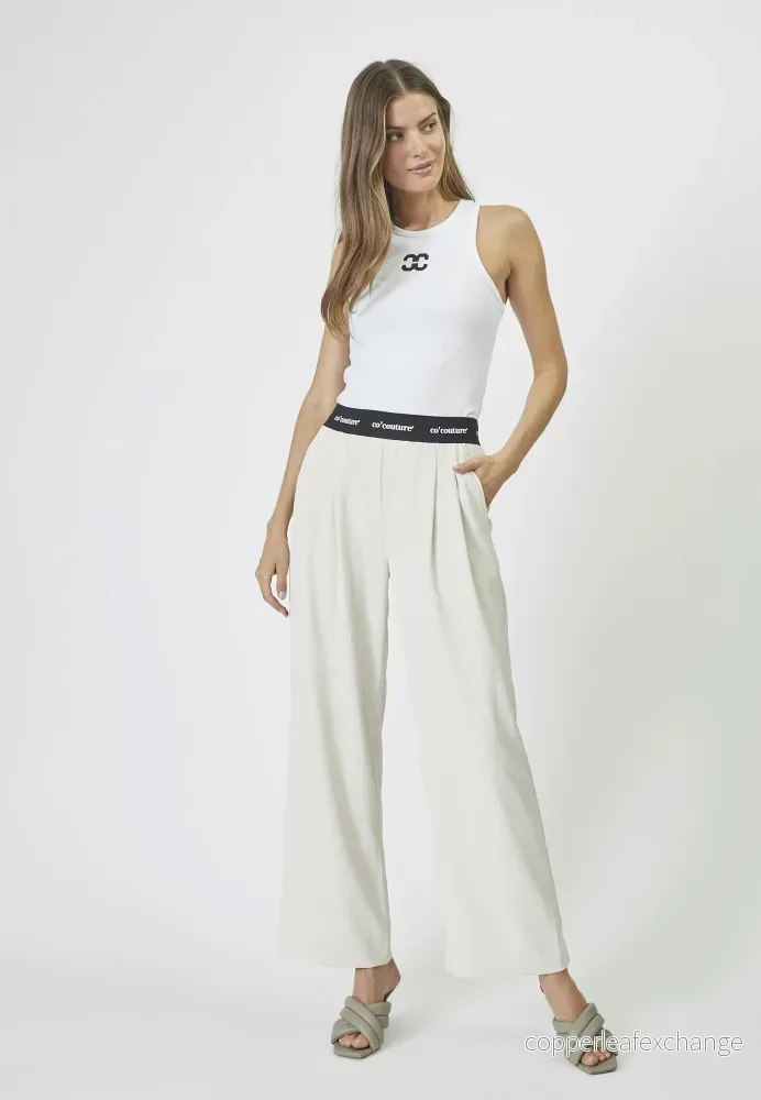 SAHARACC CC TANK TOP - Linne - white