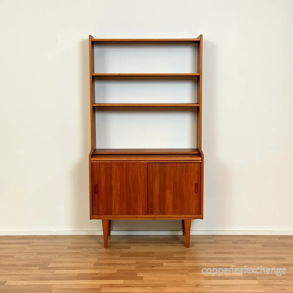 Bokhylla i teak, 1950-60-tal, Sverige Bokhylla i teak, 1950-60-tal, Sverige