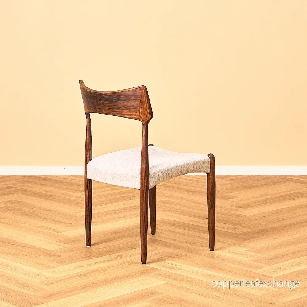 Danish dining chairs in Santos rosewood by Bernhard Pedersen for Christian Linnebergs Møbelfabrik - Bild 3