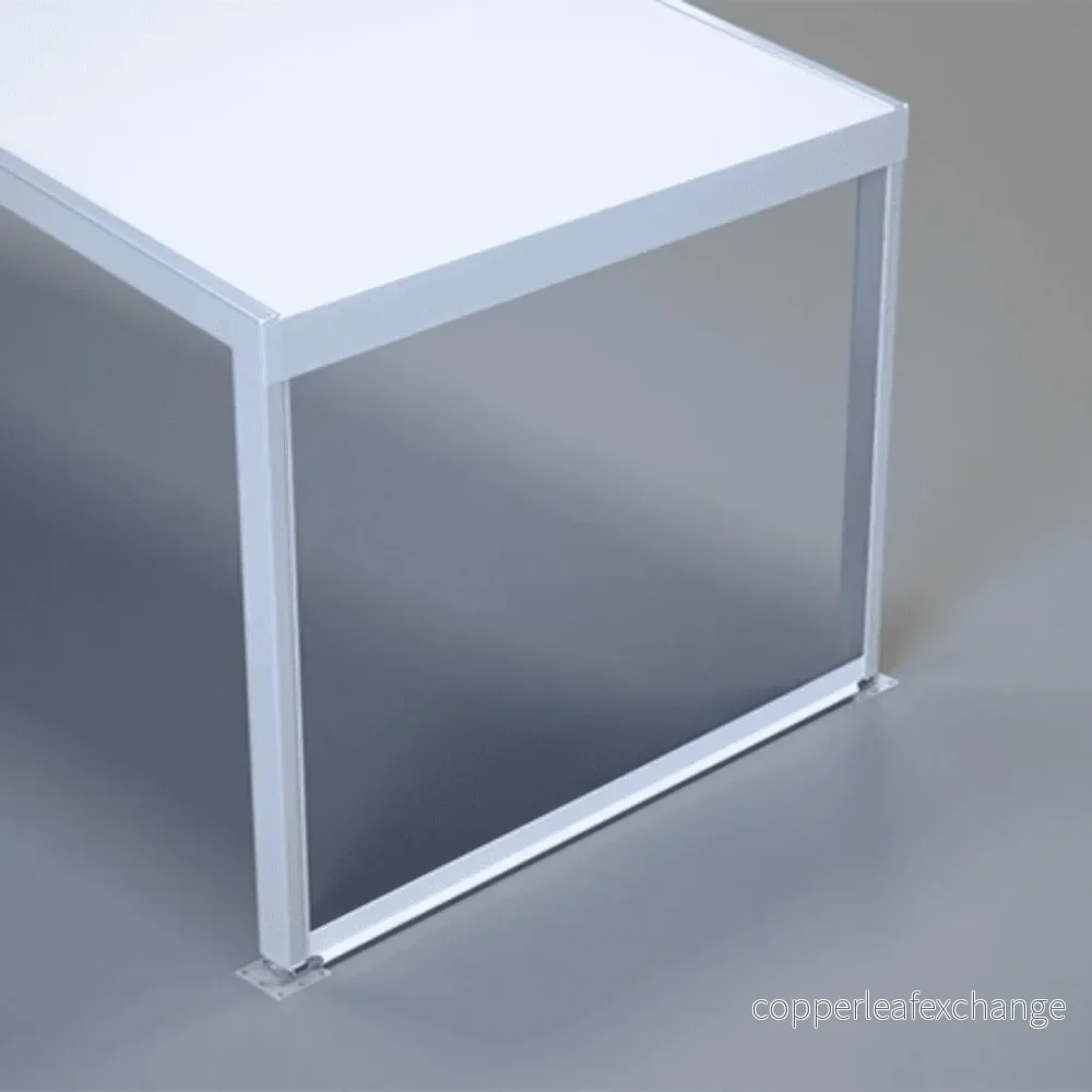 Transparent fasad PVC