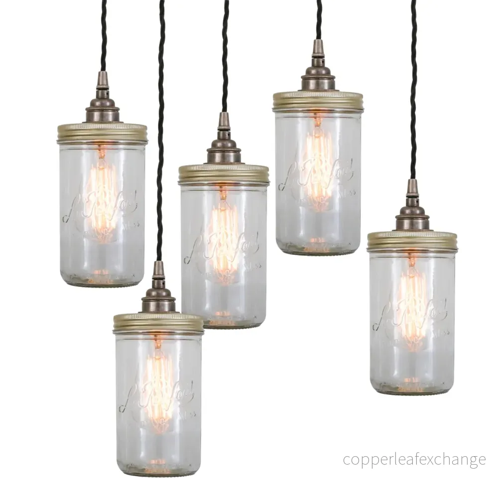 JAM JAR - Pendant Cluster, Five Light