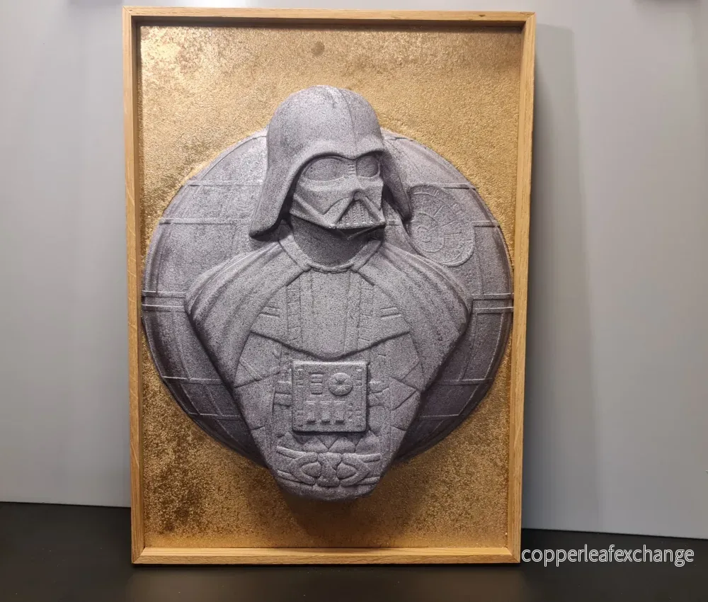 3D relief tavla Darth Vader