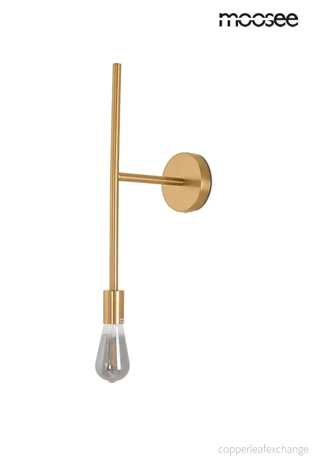 Vägglampa MOOSEE – RIVA, guld Vägglampa MOOSEE – RIVA, guld
