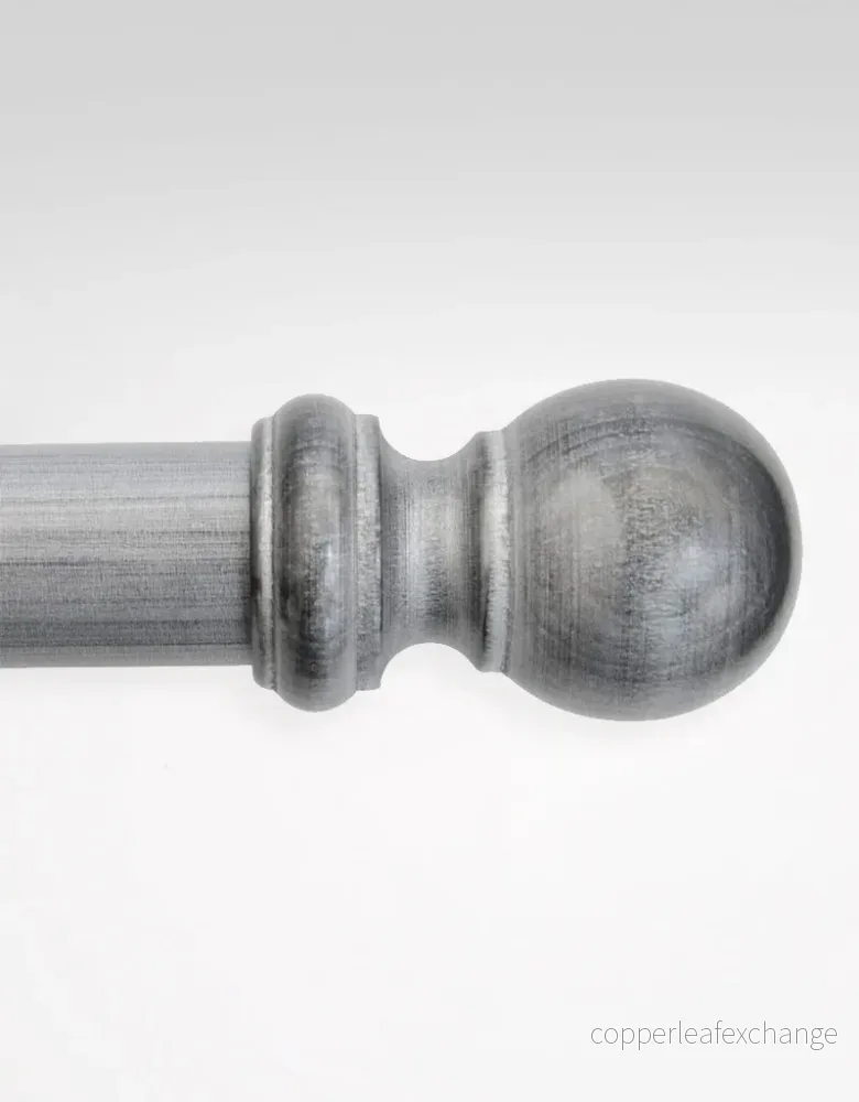 Knopp Gustaf Empire, silver