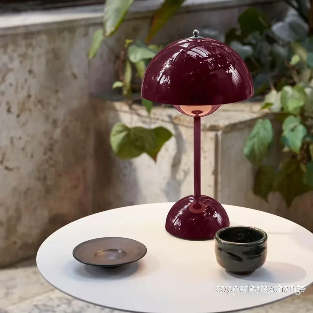 Flowerpot Portable Lamp VP9 Plum - Bild 3