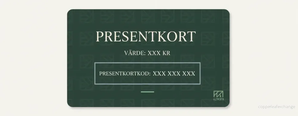 Presentkort Ooaki Living