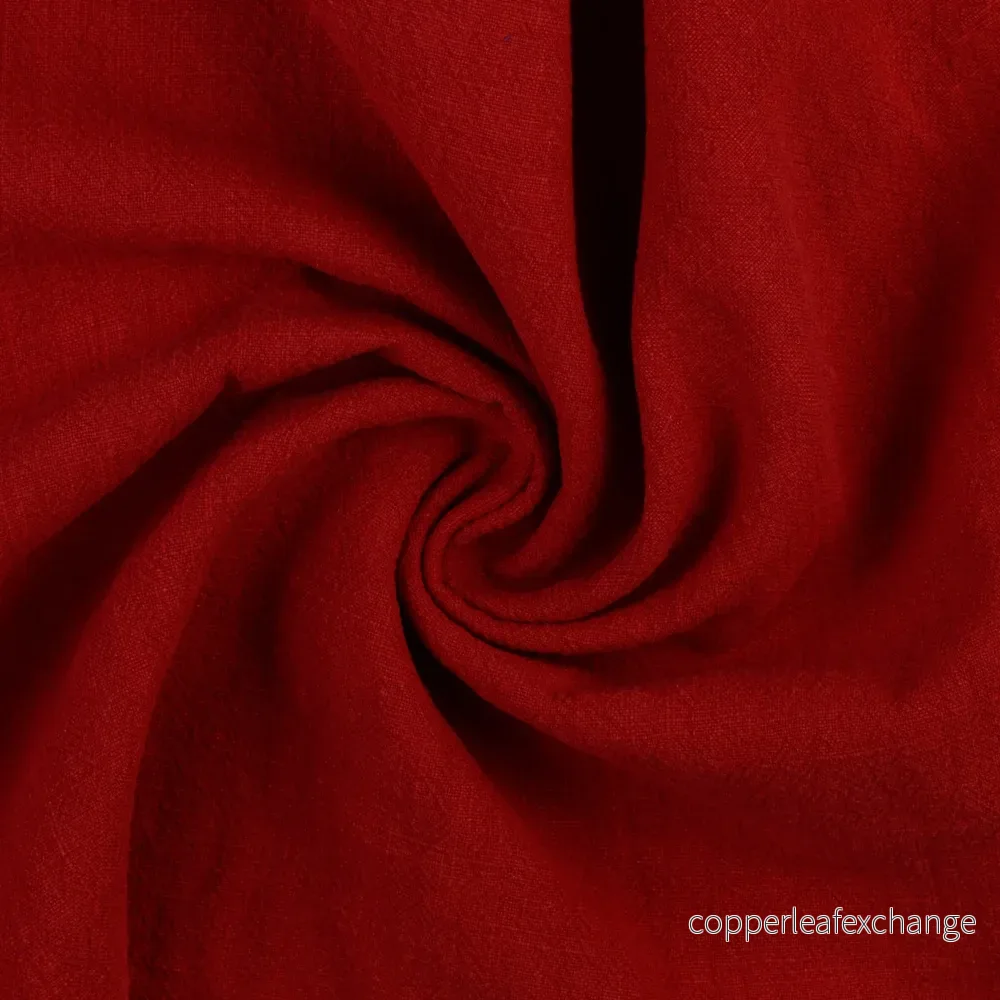 Stonewashed – Linen – 255g – Red – 5019