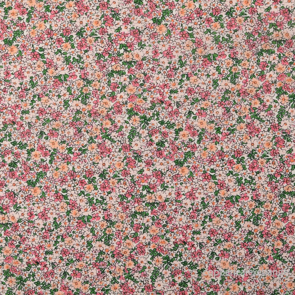 Cotton – Patterned – Poplin – Floral – Pink – 14.012 Cotton – Patterned – Poplin – Floral – Pink – 14.012
