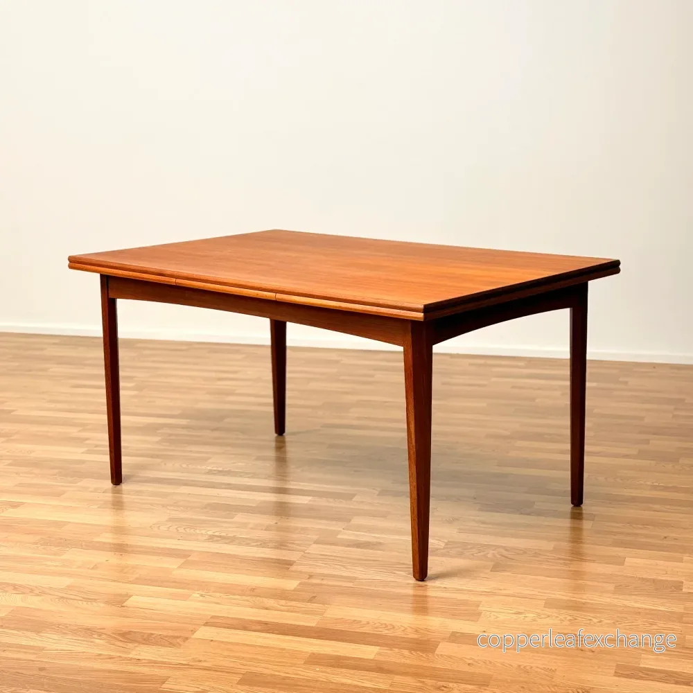 Matbord i teak, 1950-60-tal, Danmark