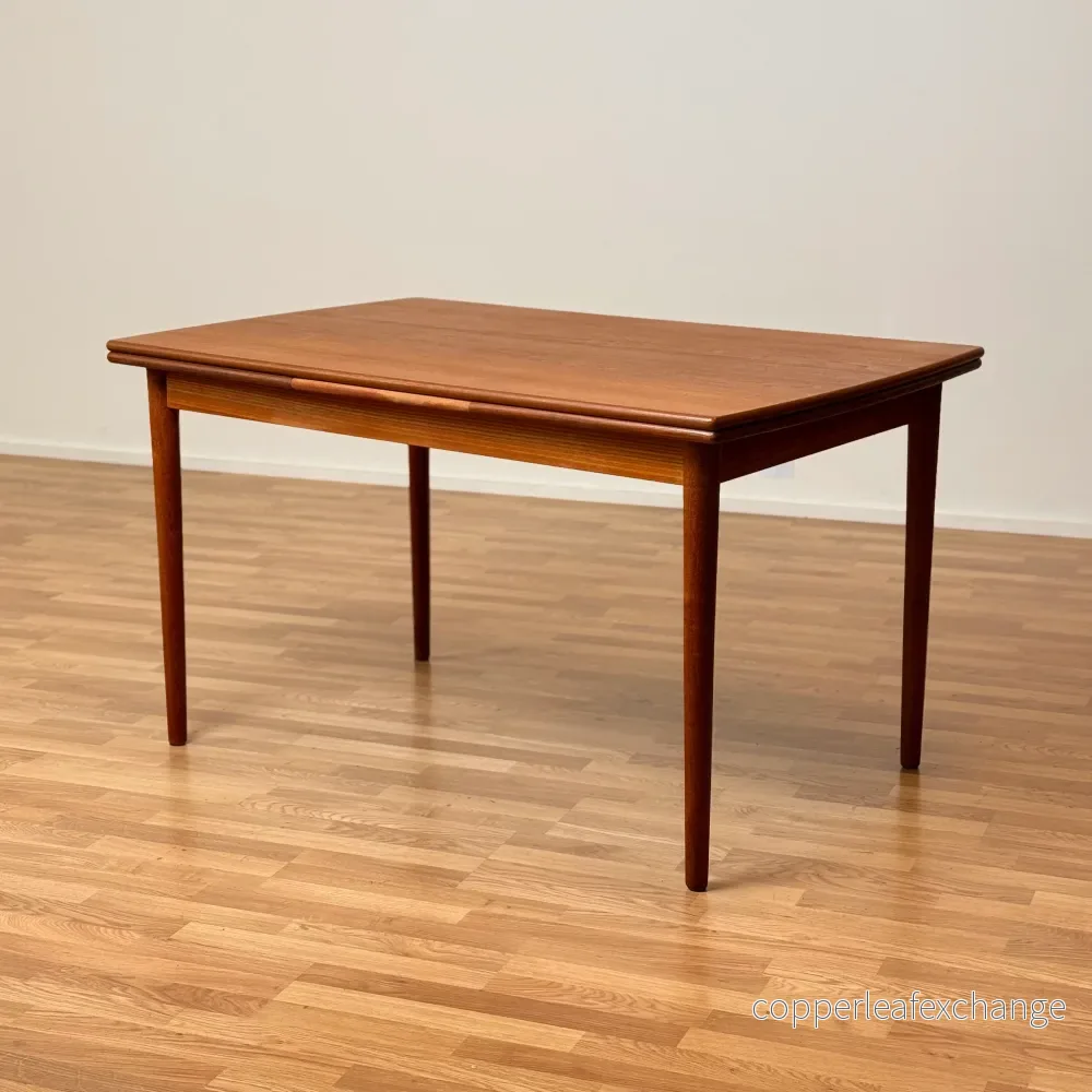 Matbord i teak, 1950-60-tal, Danmark