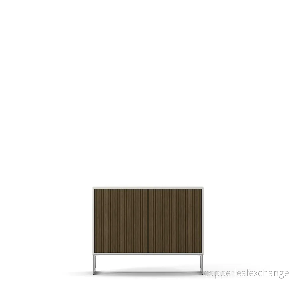 Line Burned Walnut Skänk 2 Dörrar Line Burned Walnut Skänk 2 Dörrar