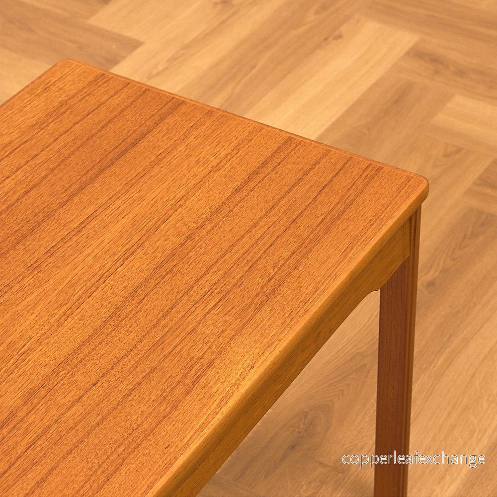 Swedish side table in teak and beech - Bild 2