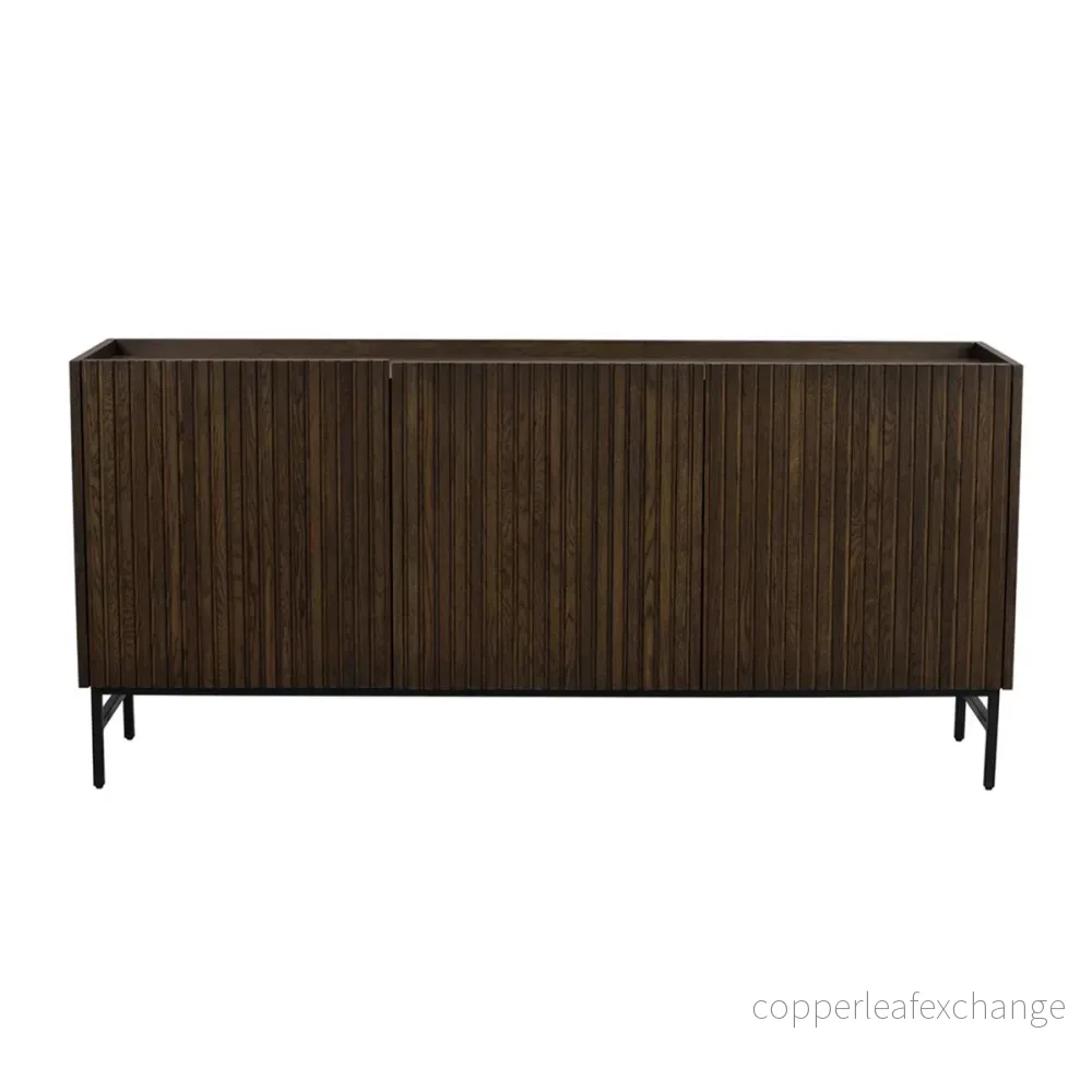 Sideboard Halifax, Brunlackad Ek Sideboard Halifax, Brunlackad Ek