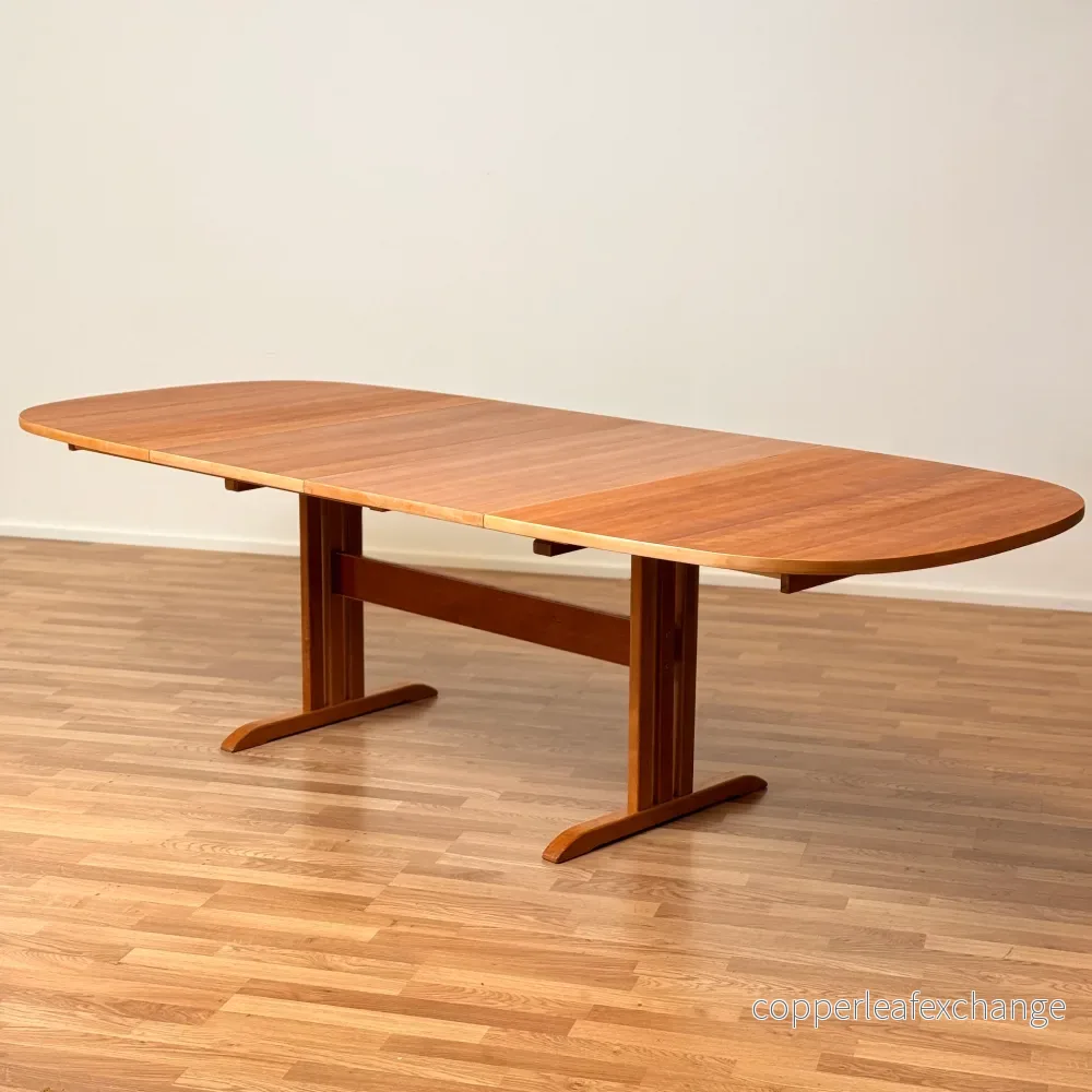 Dansk oval matbord i körsbär av Gangsø - Bild 2