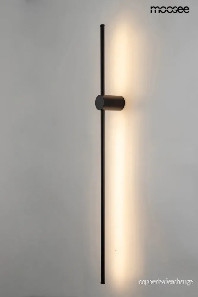 Vägglampa MOOSEE - OMBRE 100, svart - Bild 2