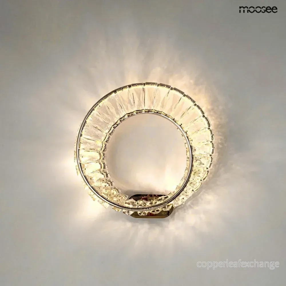 Vägglampa MOOSEE - WAVE, krom - Bild 2
