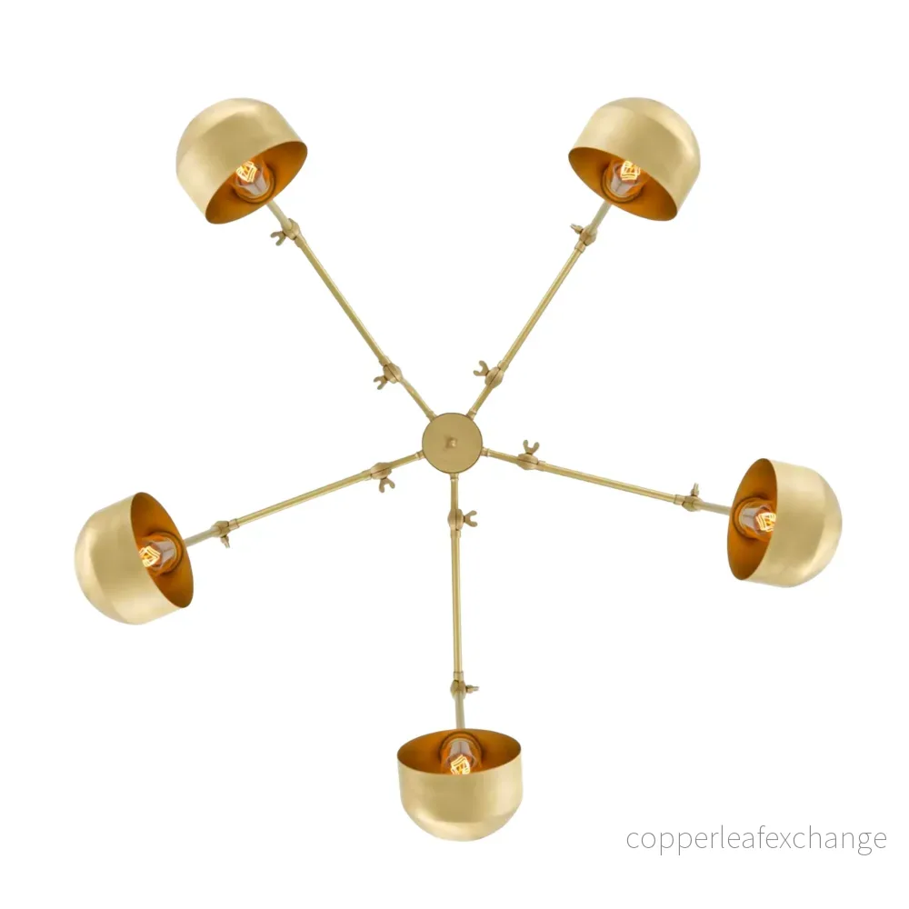 SAN JOSE - Industrial Chandelier, Five-Arm - Bild 3
