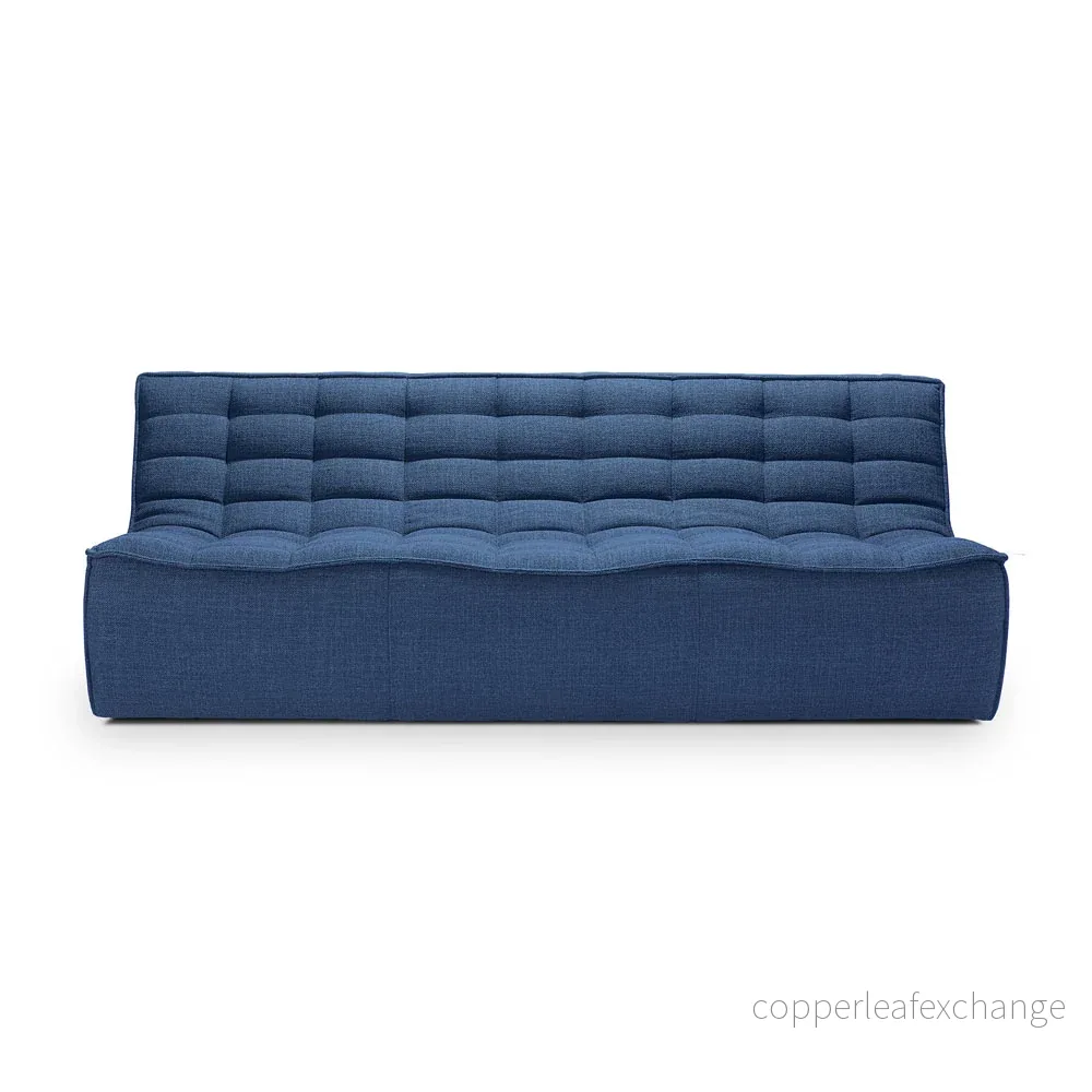 Soffa N701 3-sits, Blå Soffa N701 3-sits, Blå