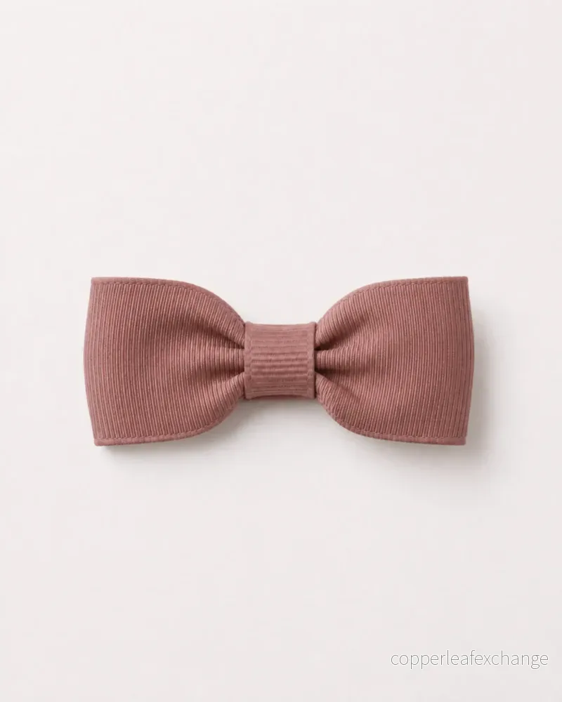Liten hårrosett, antique mauve