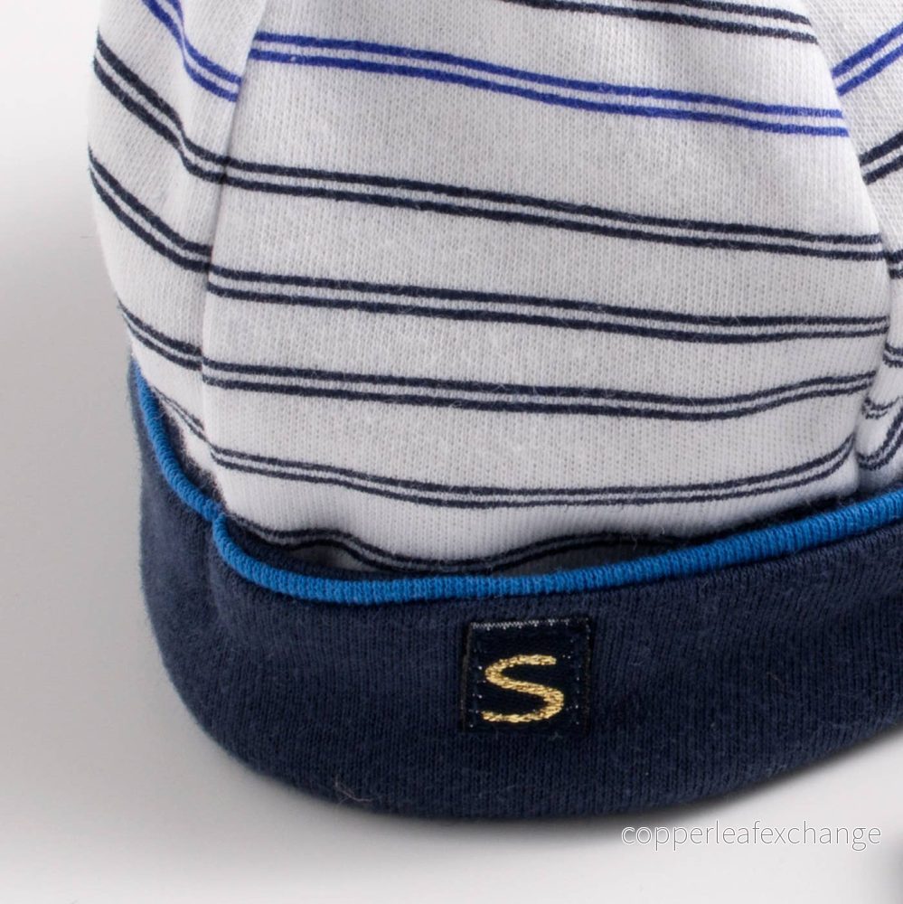Sauthon Baby Sailor mössa & vantar – nyfödd - Bild 2