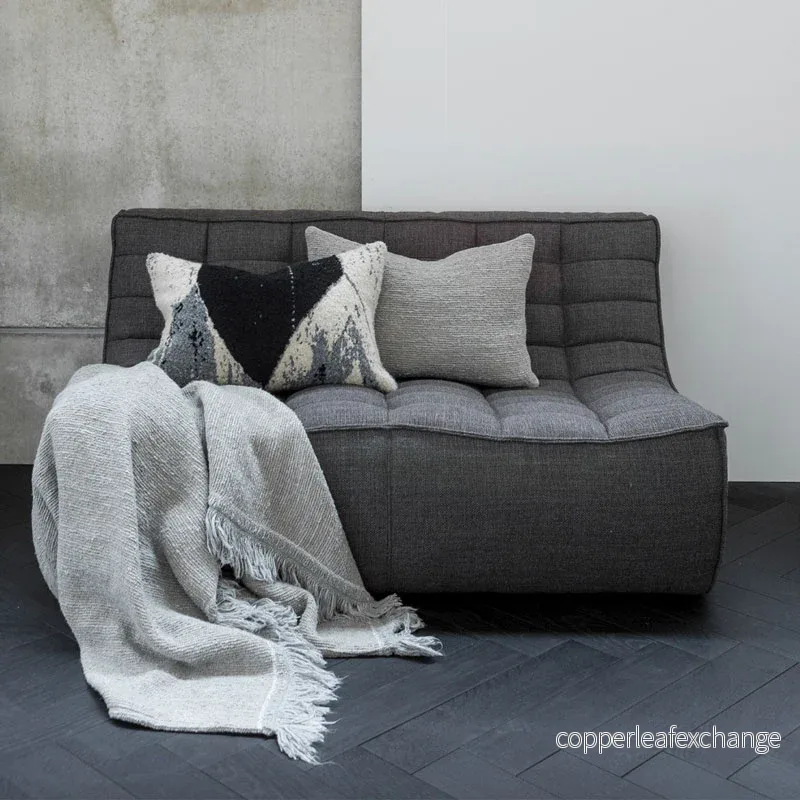 Soffa N701 2-sits, Dark Grey - Bild 2