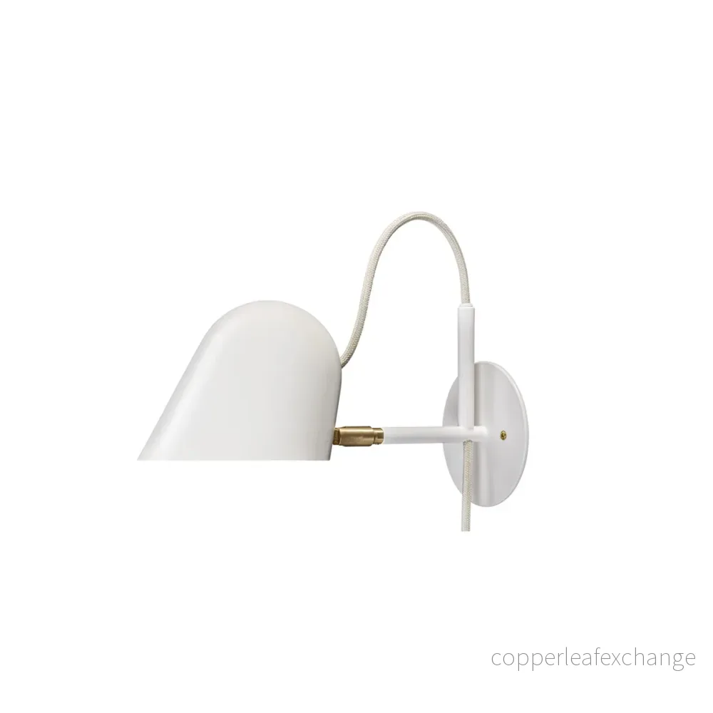 Vägglampa Streck, Vit Vägglampa Streck, Vit