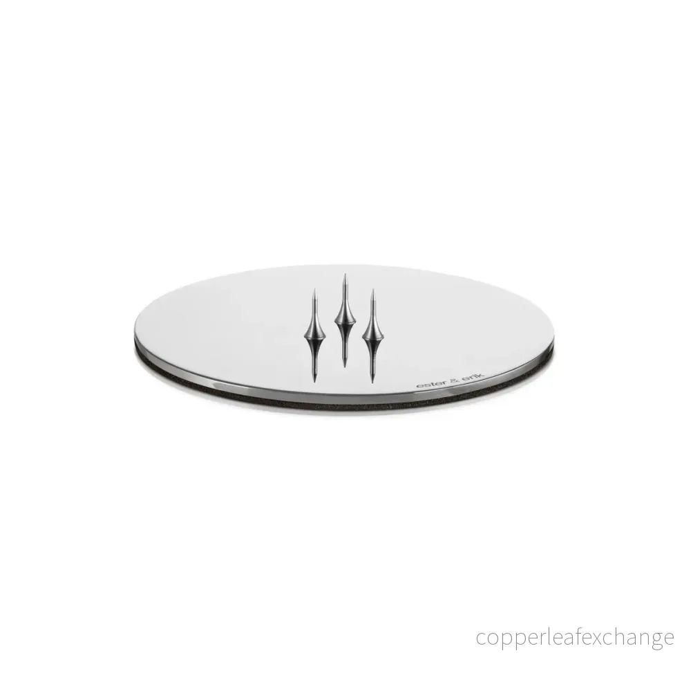 Ljusfat silver blank - Bild 2