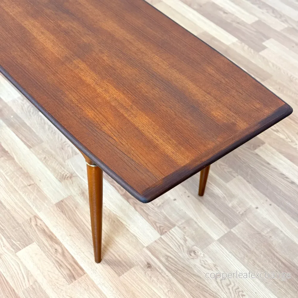 Soffbord i teak av Björkås Möbelfabrik, Malmbäck, 1950-60-tal, Sverige - Bild 3