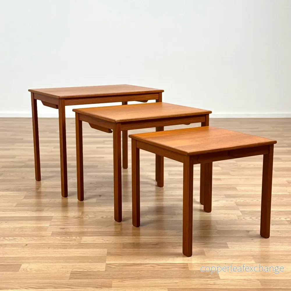 Satsbord i teak, Danmark 1960-tal - Bild 2